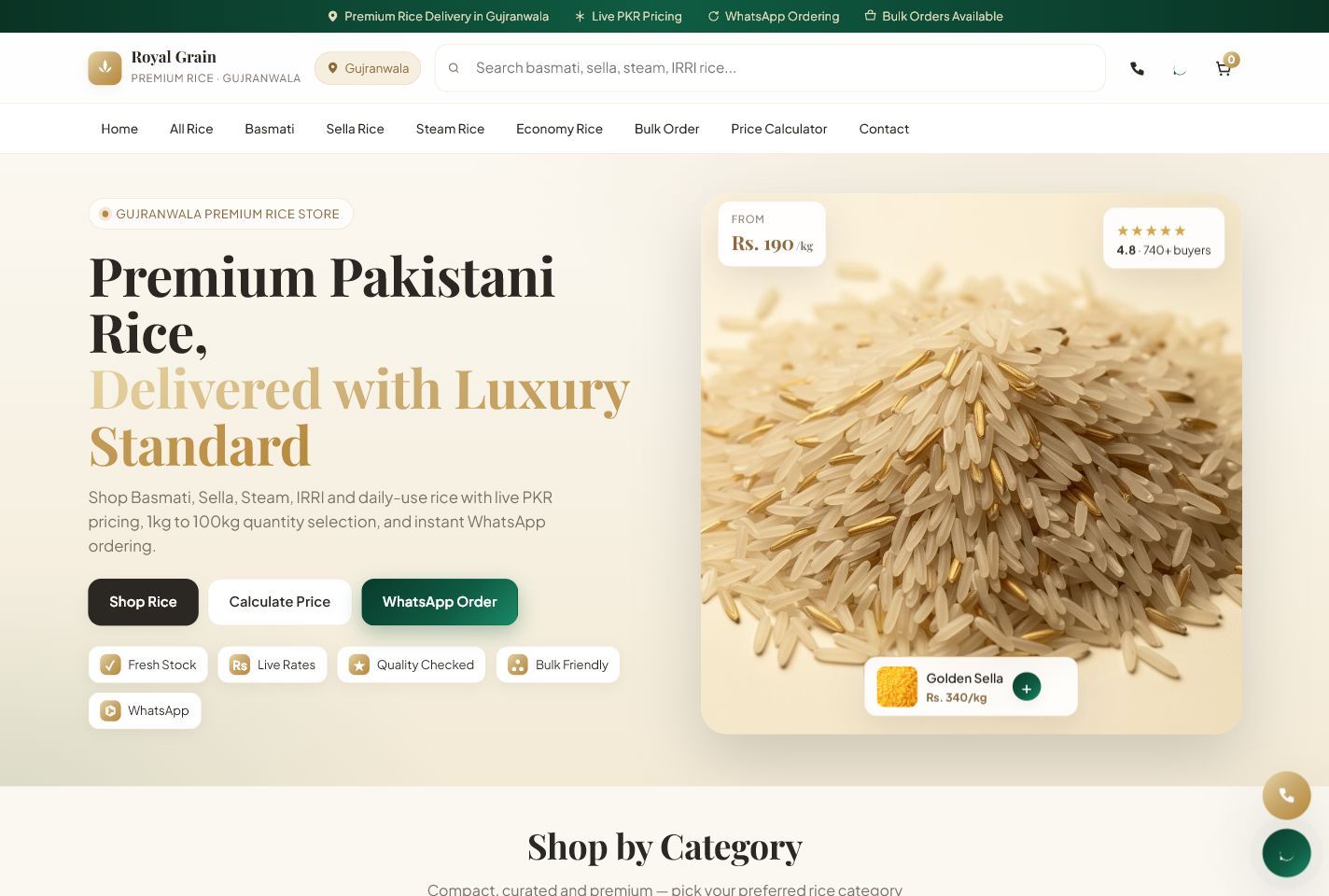 Royal Grain Pakistan visual preview
