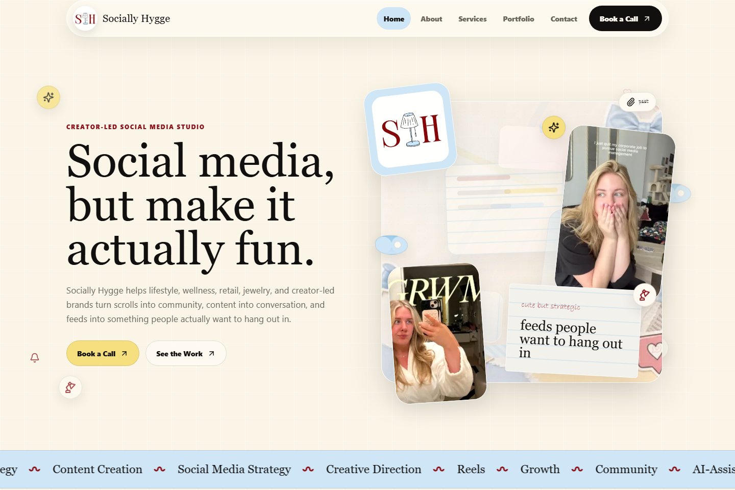 Socially Hygge visual preview